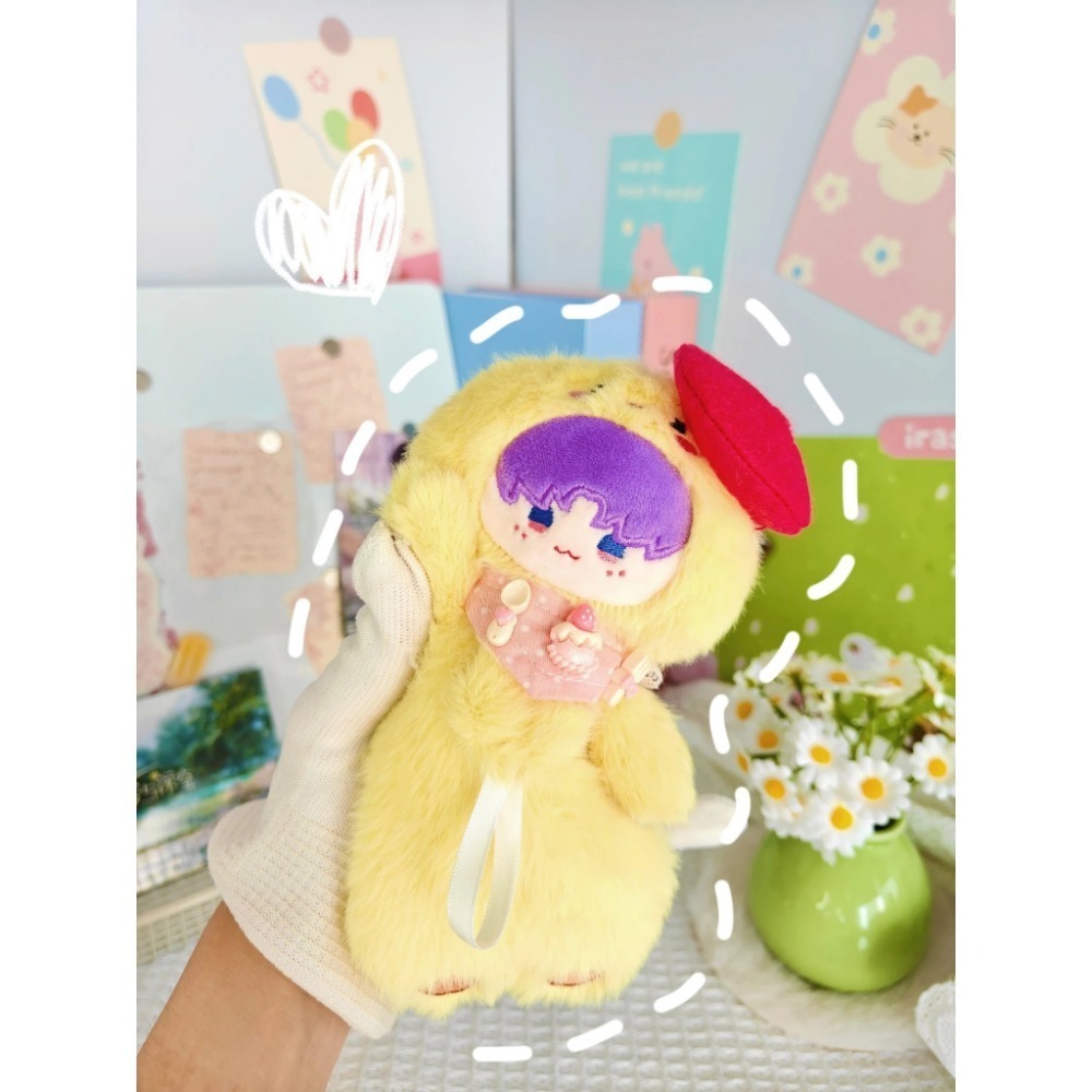 【戀與深空】同人娃娃 磁吸式 可愛掛肩娃娃 18cm-規格圖6