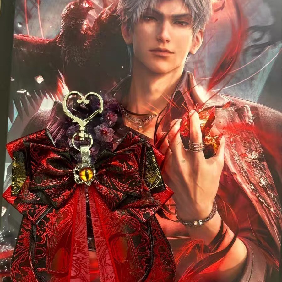 【戀與深空】同人印象 蝴蝶結吊飾 手工飾品-規格圖8