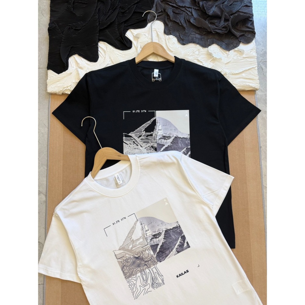 【季得運動】凱樂石KAILAS 岡仁波齊山印花舒適時尚短袖T卹 男女同款 *M-2xL。 250811C-細節圖2