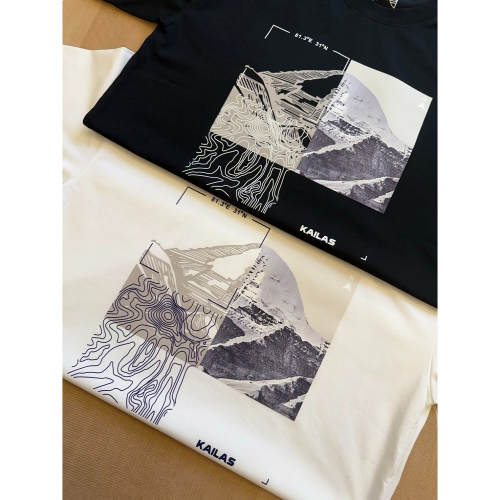 【季得運動】凱樂石KAILAS 岡仁波齊山印花舒適時尚短袖T卹 男女同款 *M-2xL。 250811C-細節圖3