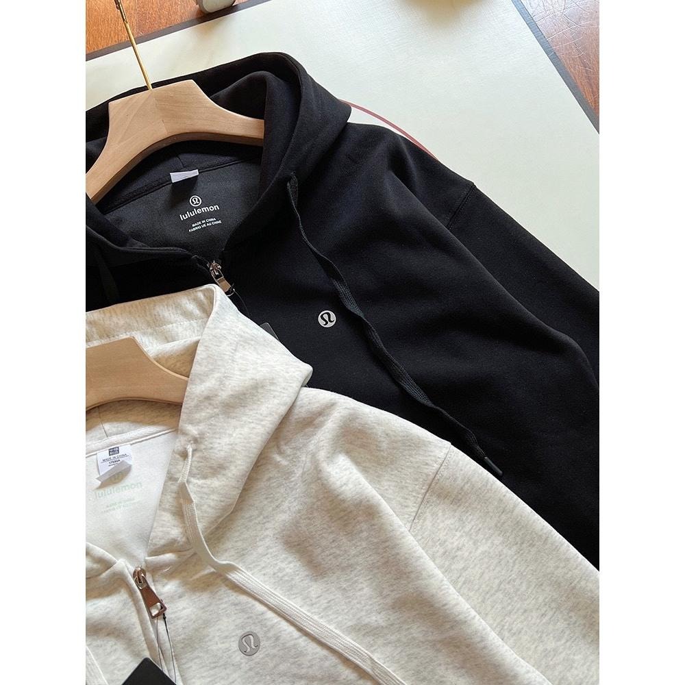 【季得運動】lululemon 連帽外套 黑 白 *S-3XL。50925C-細節圖8