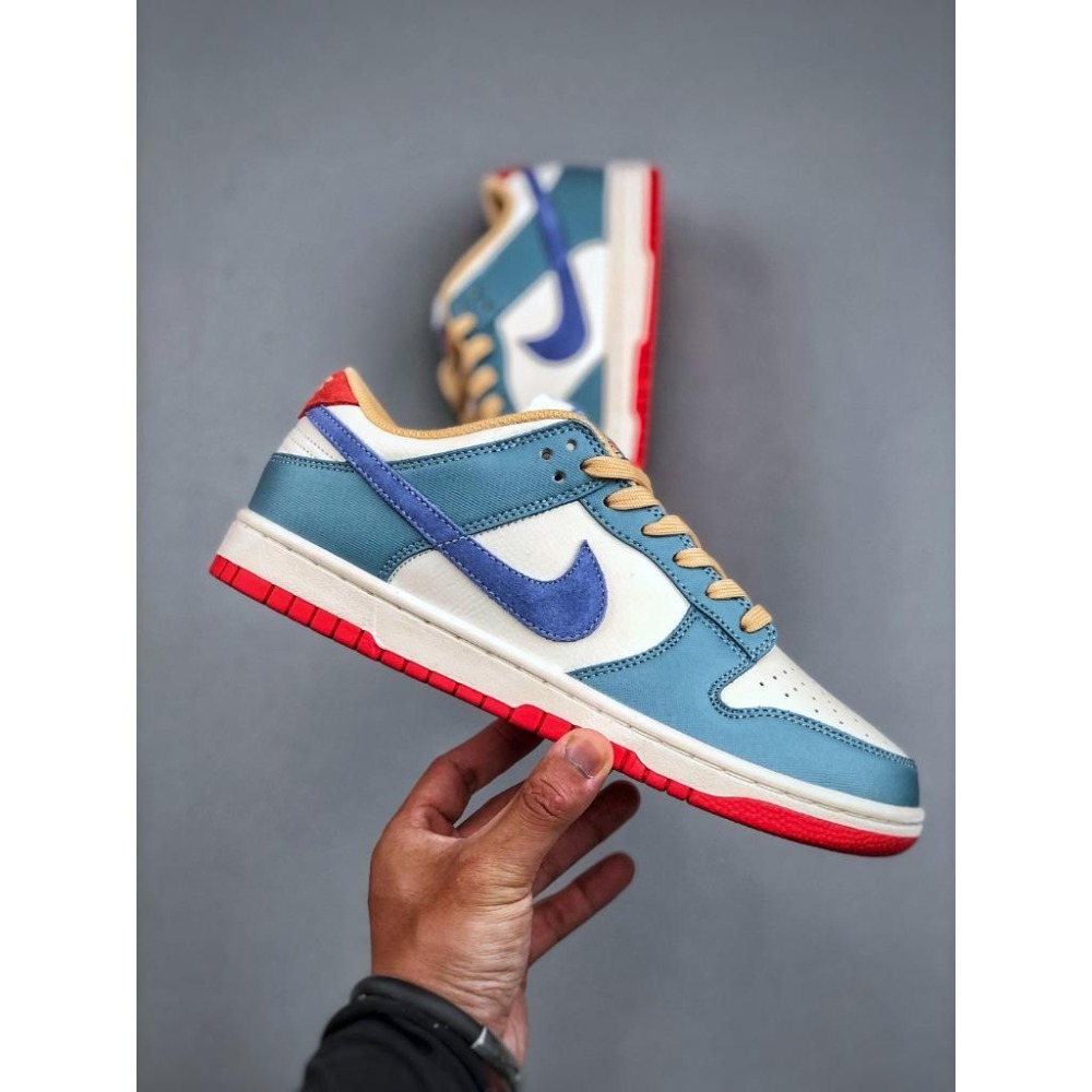 【季得運動】NIKE Dunk Low 白藍 36-46 250834D-細節圖3