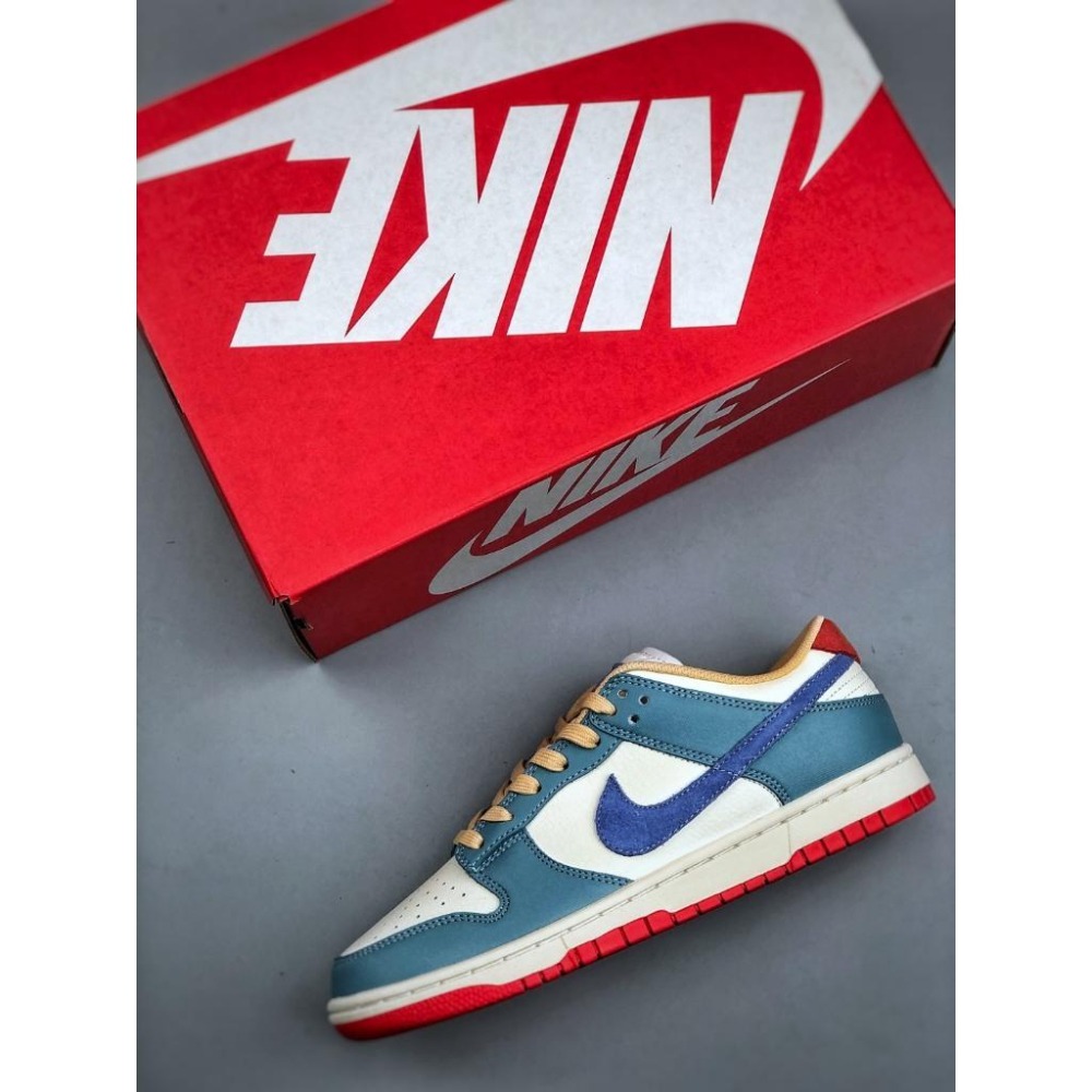 【季得運動】NIKE Dunk Low 白藍 36-46 250834D-細節圖4