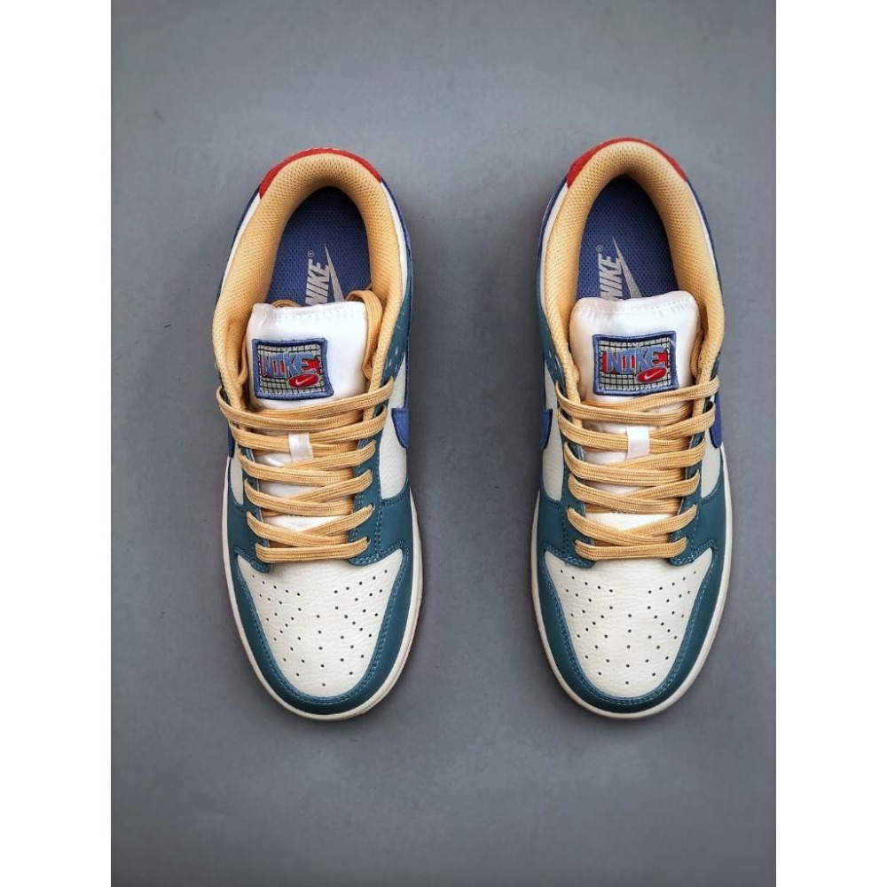 【季得運動】NIKE Dunk Low 白藍 36-46 250834D-細節圖7