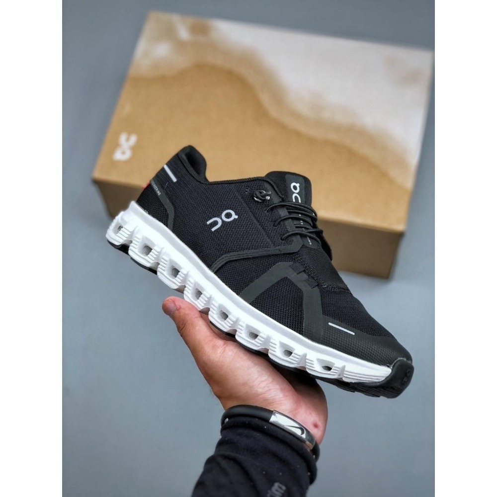 【季得運動】On昂跑 Cloud 6 輕量運動休閒鞋 黑白色 *EU36-45。509149D-細節圖2