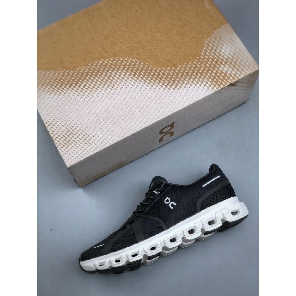 【季得運動】On昂跑 Cloud 6 輕量運動休閒鞋 黑白色 *EU36-45。509149D-細節圖5