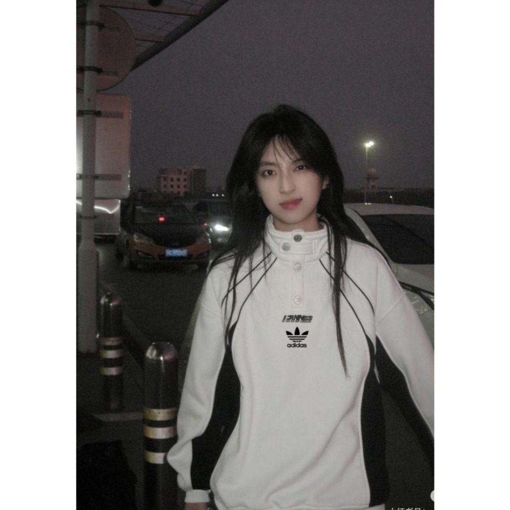 【季得運動】Adidas多紐扣美式落肩男女同款連帽設計感外套*L-2XL。51039C-細節圖7