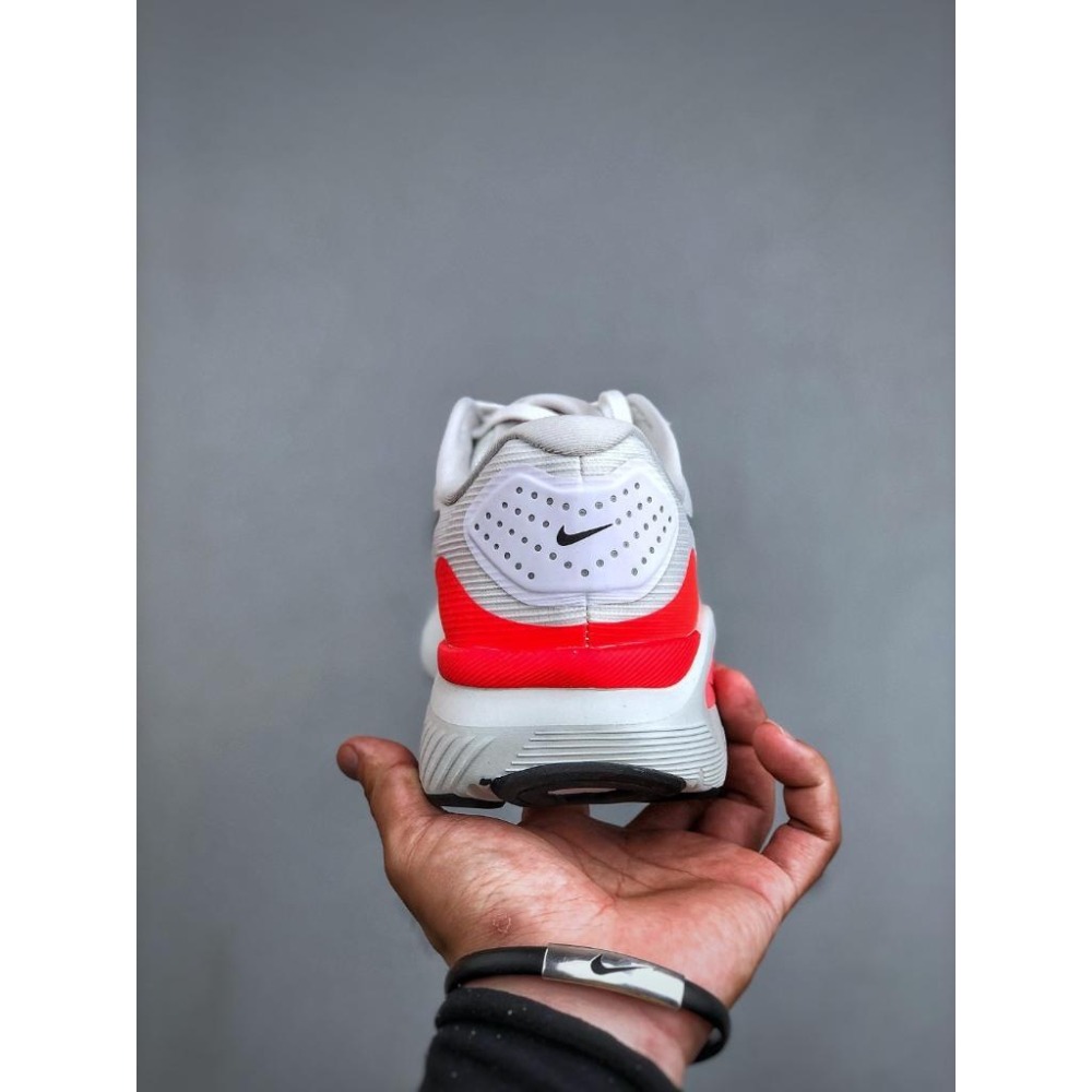 【季得運動】NIKE STRUCTURE 26代登月系列網透面氣 訓跑練步鞋 紅白*EU36-45。51055D-細節圖6