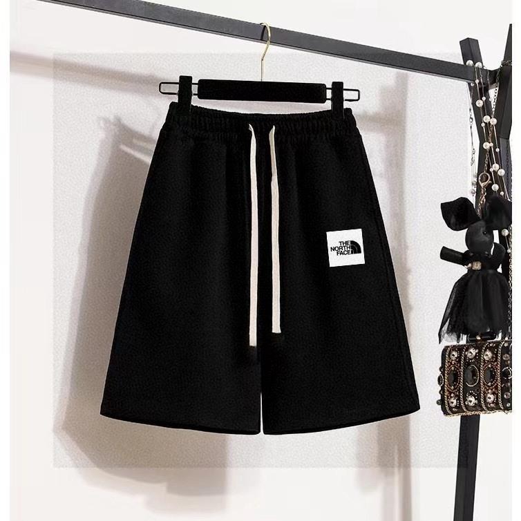 【季得運動】THE NORTH FACE 北面基本方形印花 男女同款短褲 *黑 灰*M-XL。509145B-細節圖5