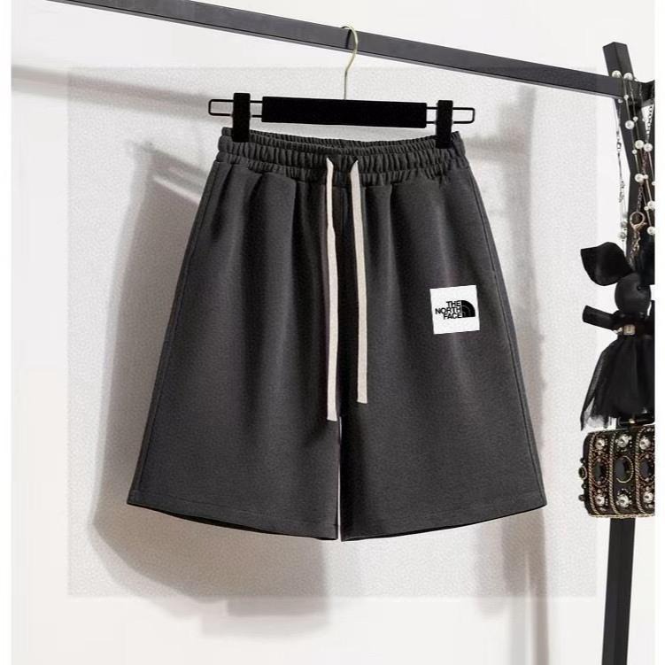 【季得運動】THE NORTH FACE 北面基本方形印花 男女同款短褲 *黑 灰*M-XL。509145B-細節圖8