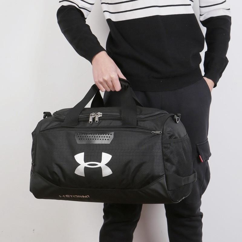 【季得運動】 Under Armour 安德瑪 獨立鞋倉+乾濕分離大容量休閒包 黑色。50993F-細節圖8