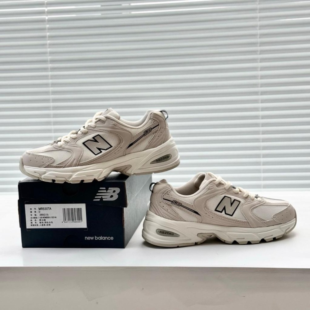 【季得運動】New balance 男女復古風老爹鞋 米白 *EU36-44。50934D-細節圖8