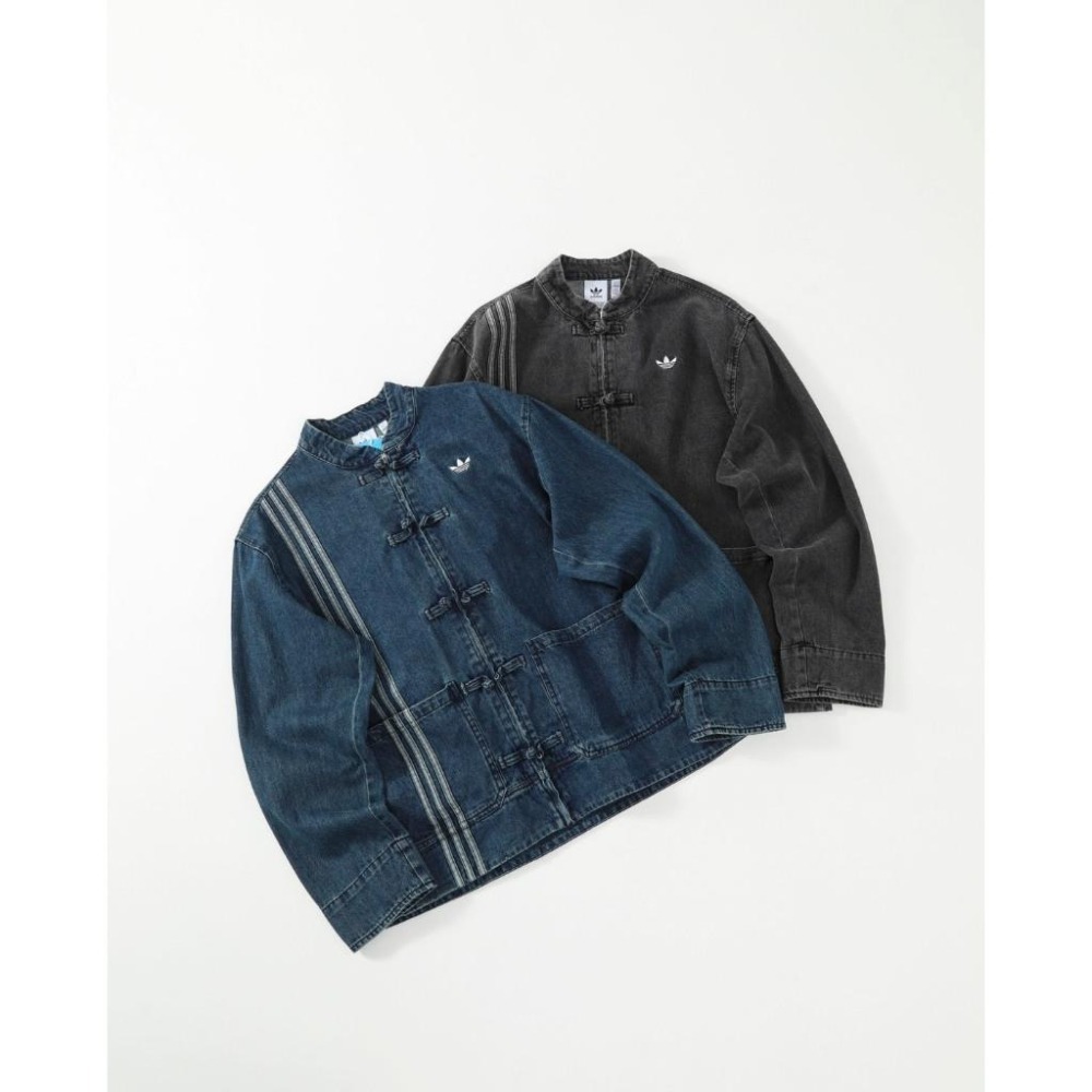 【季得運動】adidas originals CTT CTT 3.0 蛇年限定中式牛仔外套 *S-XL。51042C-細節圖2
