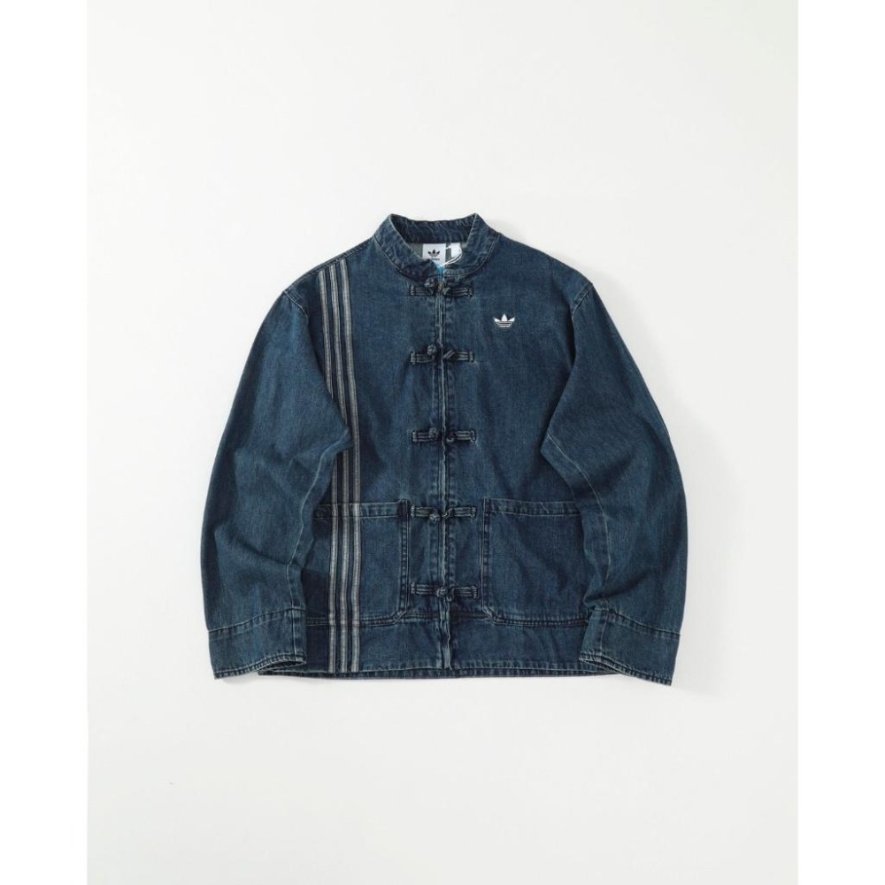【季得運動】adidas originals CTT CTT 3.0 蛇年限定中式牛仔外套 *S-XL。51042C-細節圖3