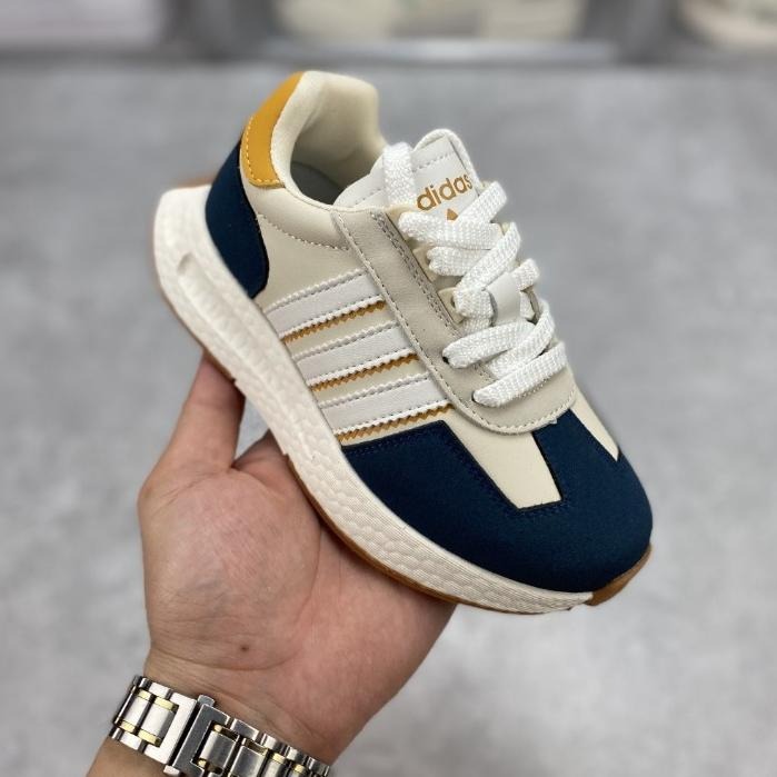 【季得運動】Adidas Racing E5 Boost Prototype 童鞋 藍黃*EU28-37。51206D-細節圖2