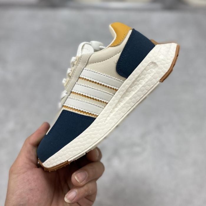 【季得運動】Adidas Racing E5 Boost Prototype 童鞋 藍黃*EU28-37。51206D-細節圖4