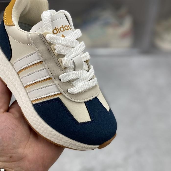 【季得運動】Adidas Racing E5 Boost Prototype 童鞋 藍黃*EU28-37。51206D-細節圖7