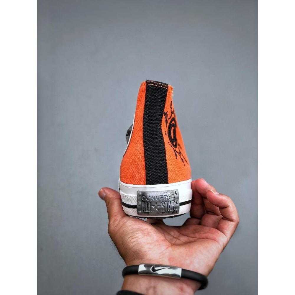 【季得運動】Converse火影忍者聯名x鳴人 中筒帆布鞋 *EU35-44。50901D-細節圖7