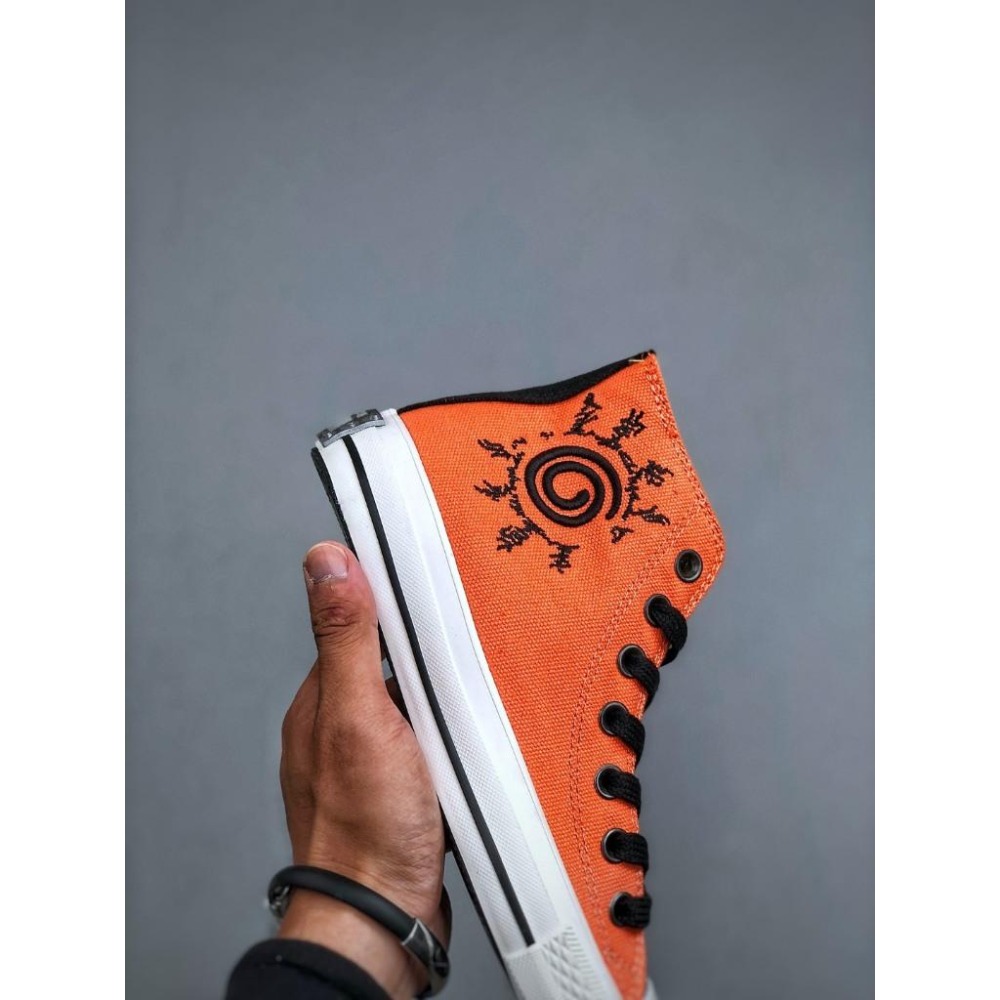 【季得運動】Converse火影忍者聯名x鳴人 中筒帆布鞋 *EU35-44。50901D-細節圖8