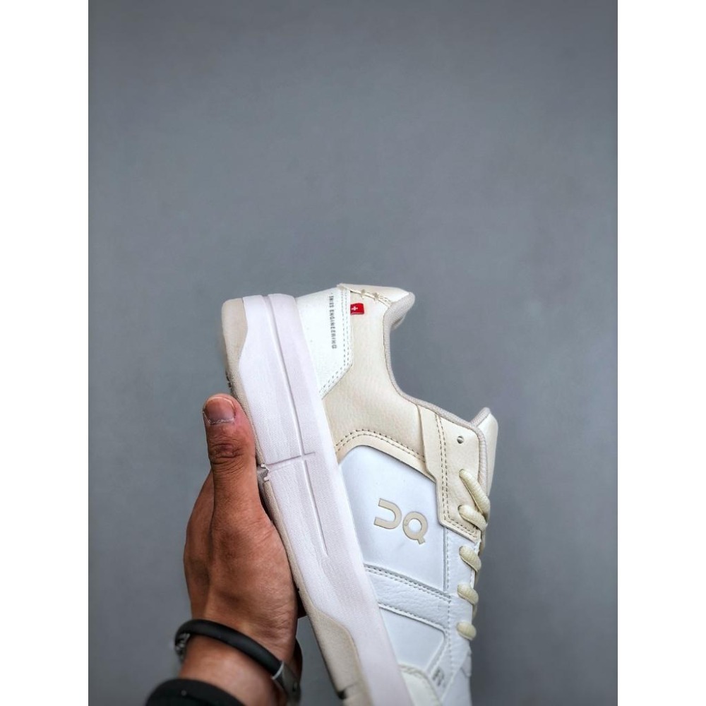 【季得運動】On 減震舒適復古休閒運動板鞋 米白 *EU36-45。50906D-細節圖7