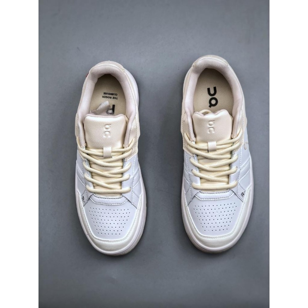 【季得運動】On 減震舒適復古休閒運動板鞋 米白 *EU36-45。50906D-細節圖8