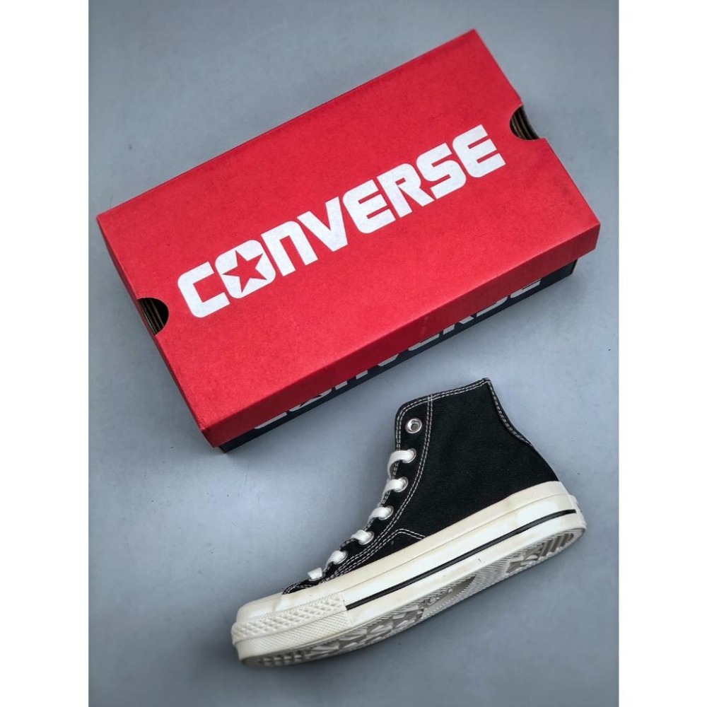 【季得運動】Converse Japan 全新「Square Toe」系列 高筒帆布鞋 黑色 *EU35-44。5091-細節圖4
