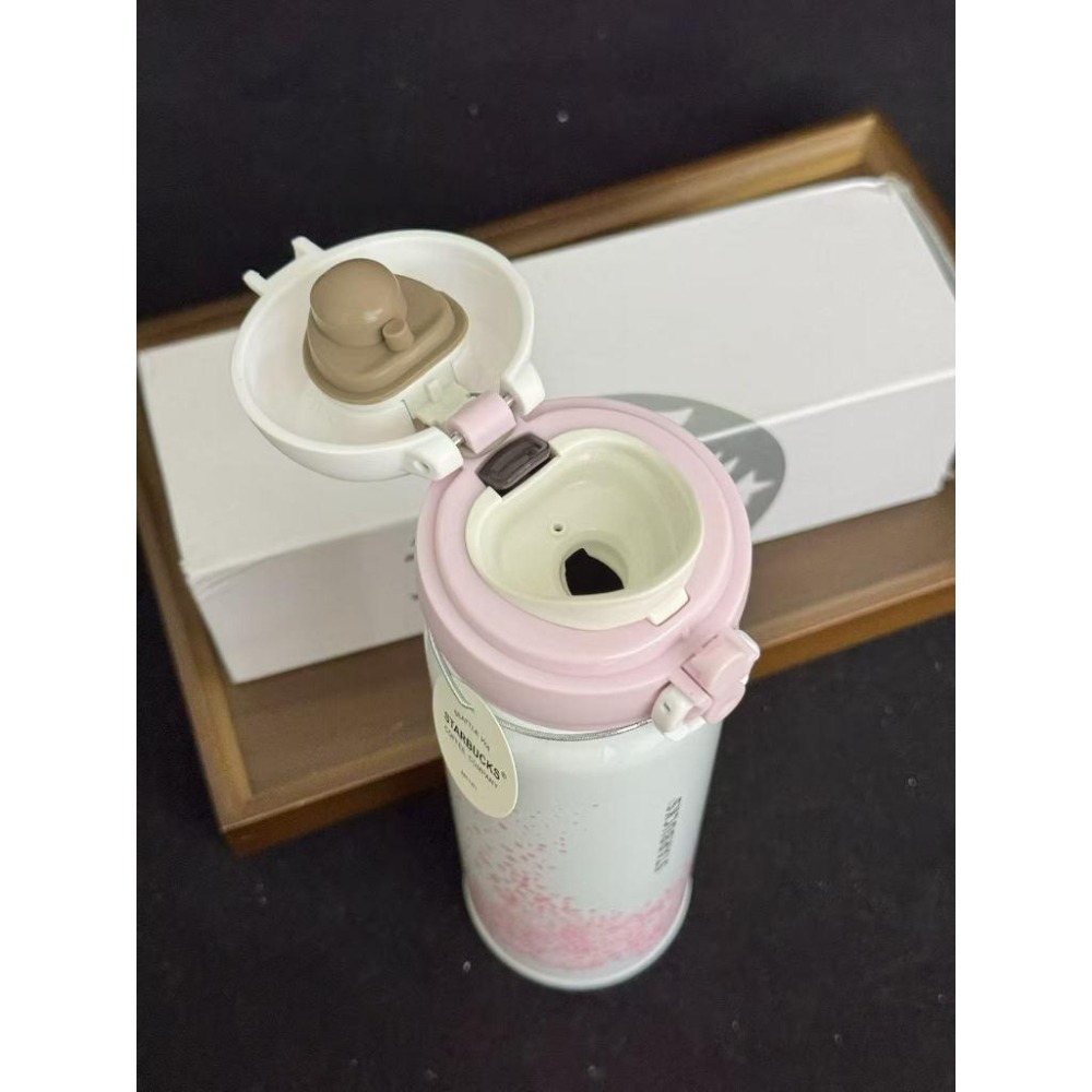 【季得運動】Starbucks 星巴克 櫻花不鏽鋼保溫杯＊500ML。50804A-細節圖5