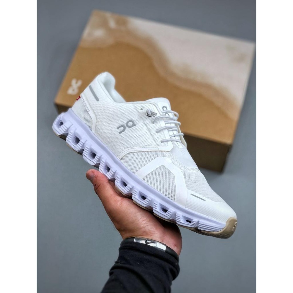 【季得運動】On昂跑 Cloud 6 輕量運動休閒鞋 白色 *EU36-45。509147D-細節圖3
