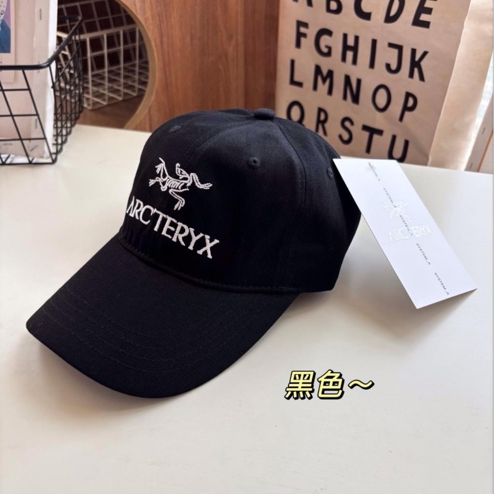 【季得運動】始祖鳥 經典款 棒球帽 鴨舌帽 *黑 藏青 卡其 灰 。50997E-細節圖2