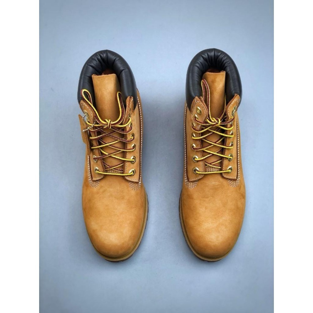 【季得運動】Timberland 經典款土黃色男女款中筒防水休閒牛皮馬丁鞋＊EU 35.5~45。50812D-細節圖4