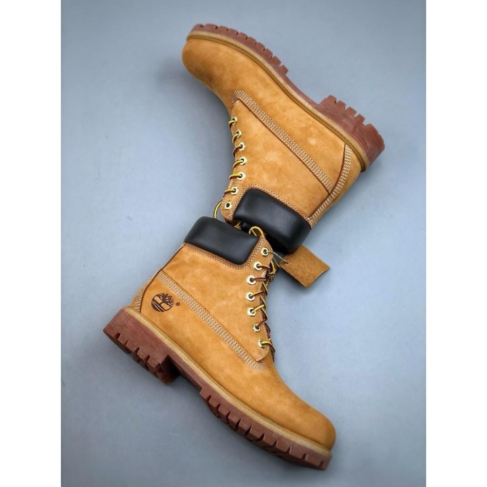 【季得運動】Timberland 經典款土黃色男女款中筒防水休閒牛皮馬丁鞋＊EU 35.5~45。50812D-細節圖7