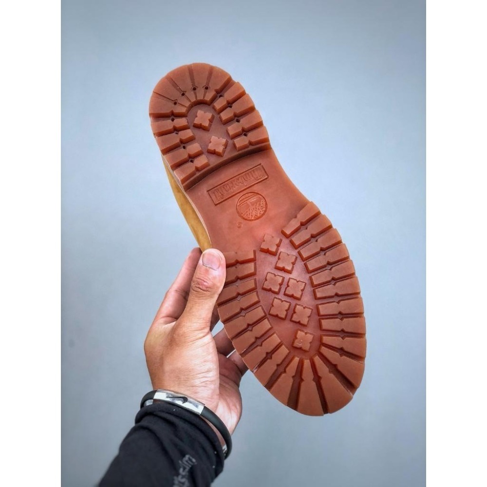 【季得運動】Timberland 經典款土黃色男女款中筒防水休閒牛皮馬丁鞋＊EU 35.5~45。50812D-細節圖8