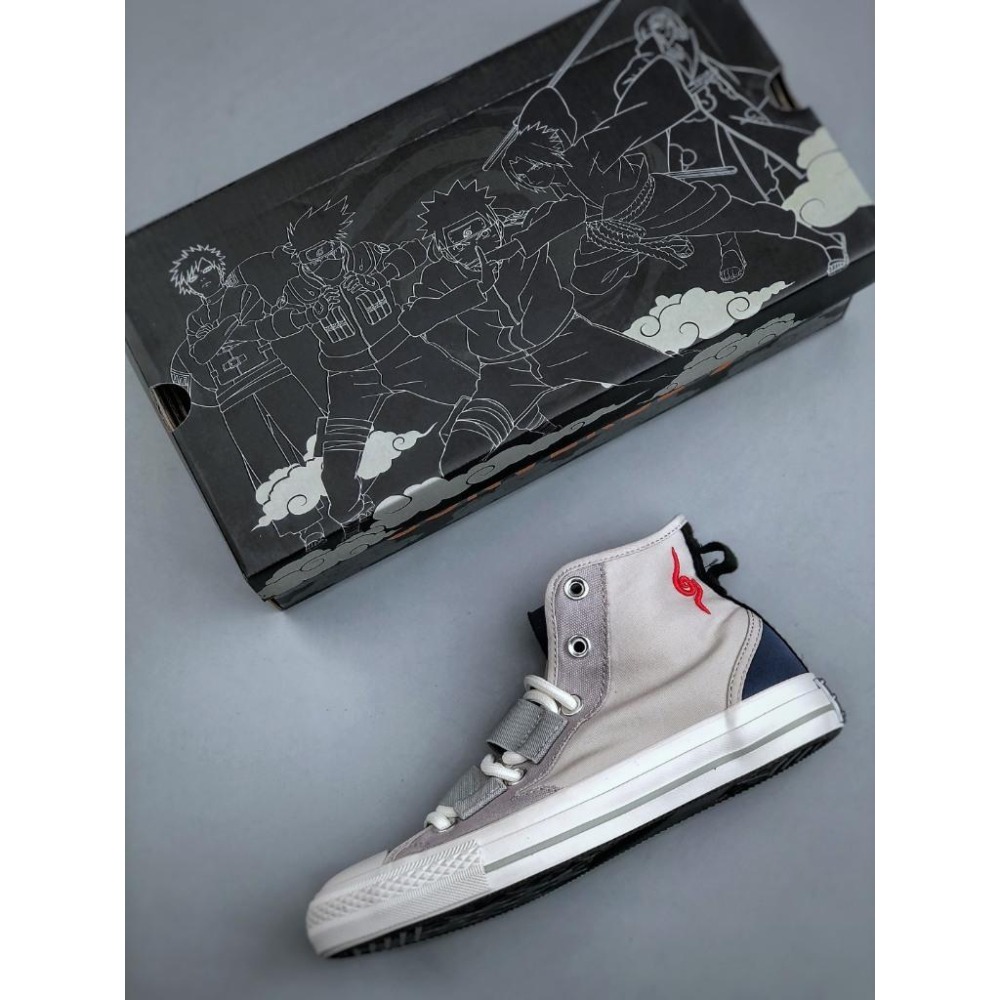 【季得運動】Converse火影忍者聯名x卡卡西 中筒帆布鞋 *EU35-44。50903D-細節圖5