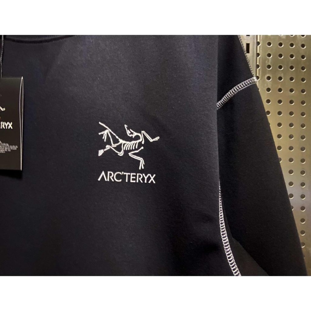 【季得運動】始祖鳥/ARC＇TERYX秋季新款撞色線條重磅圓領寬鬆版型 *M-XL。50986C-細節圖9