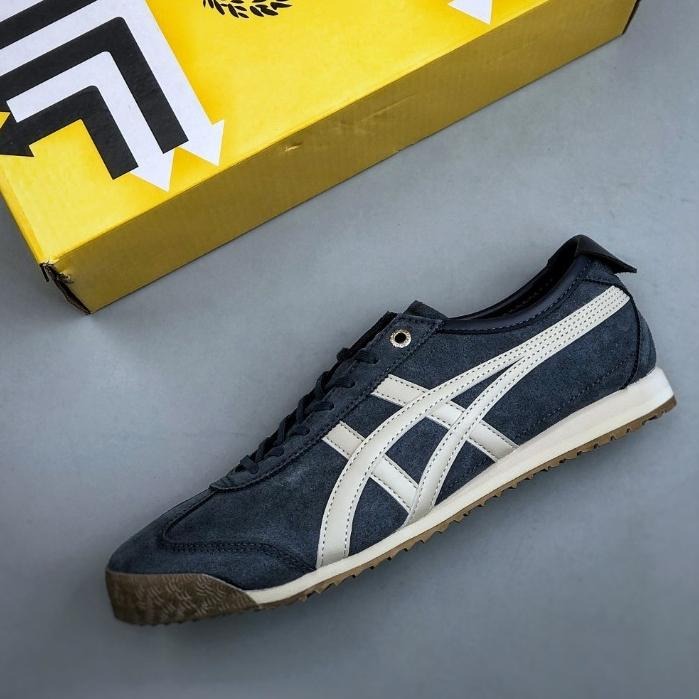 【季得運動】Asics Onitsuka Tiger MEXICO 66 復古經典板鞋深藍*EU36-45。51062D-細節圖6