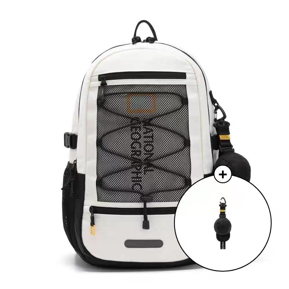 【季得運動】Discovery 國家地理 大號雙肩包 登山包 電腦包 *白色。50961F-細節圖8