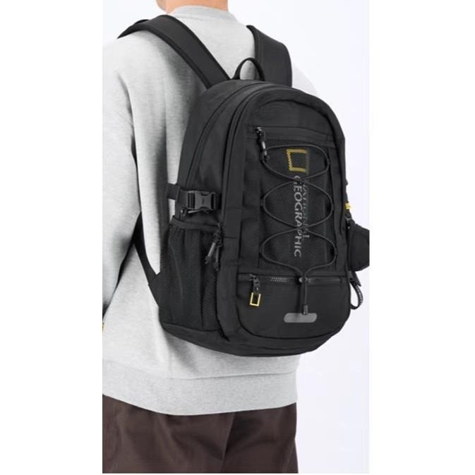 【季得運動】Discovery 國家地理 大號雙肩包 登山包 電腦包 *白色。50961F-細節圖9