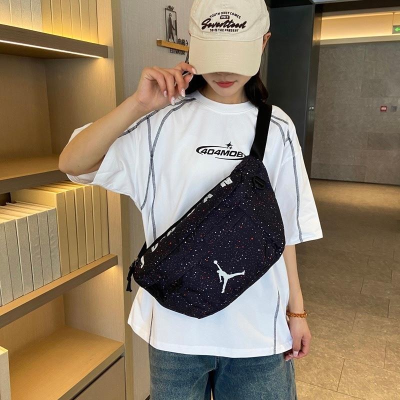 【季得運動】NIKE AIR JORDAN喬丹 男女同款大容量 休閒斜挎包 *4款。509102F-細節圖5