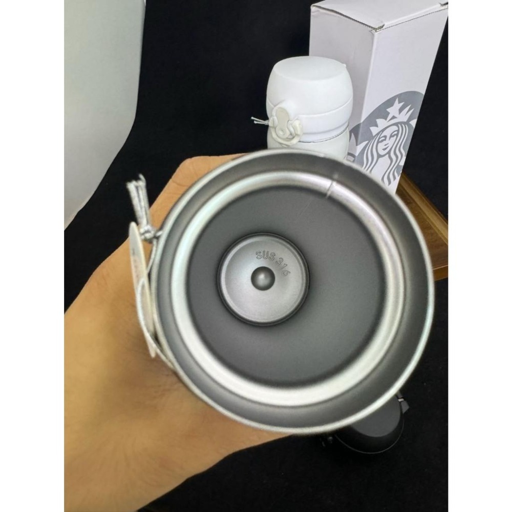 【季得運動】Starbucks 星巴克 1971圖紋不鏽鋼保溫杯 黑色 白色＊500ML。50818A-細節圖8