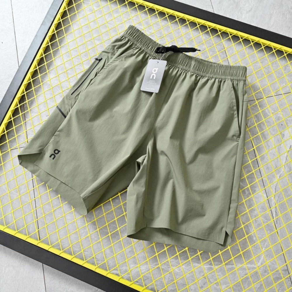 【季得運動】On昂跑男款舒適透氣多功能運動短褲 黑 灰 綠 *M-3XL。50952B-細節圖6