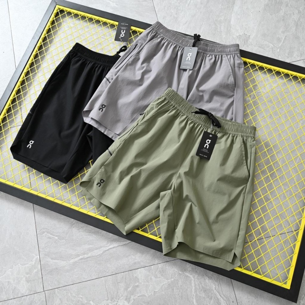 【季得運動】On昂跑男款舒適透氣多功能運動短褲 黑 灰 綠 *M-3XL。50952B-細節圖9