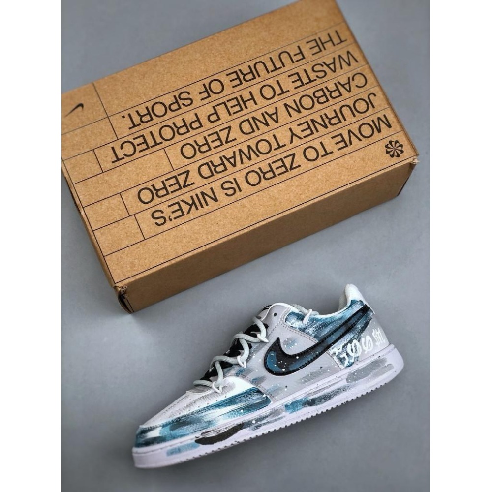 【季得運動】Nike Court  Vision Lo 復古休閒運動板鞋＊US 5.5~11。50808D-細節圖4