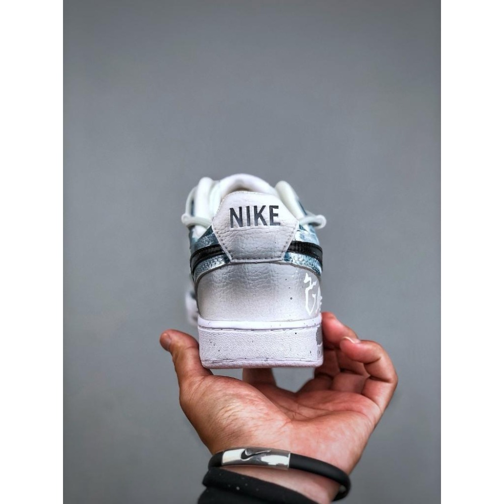 【季得運動】Nike Court  Vision Lo 復古休閒運動板鞋＊US 5.5~11。50808D-細節圖7