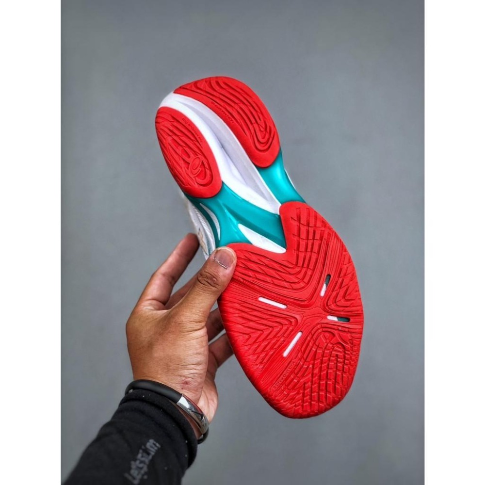 【季得運動】ASICS NETBURNER BALLISTIC FF 4 訓練鞋 白綠 *EU36-46。509129D-細節圖8