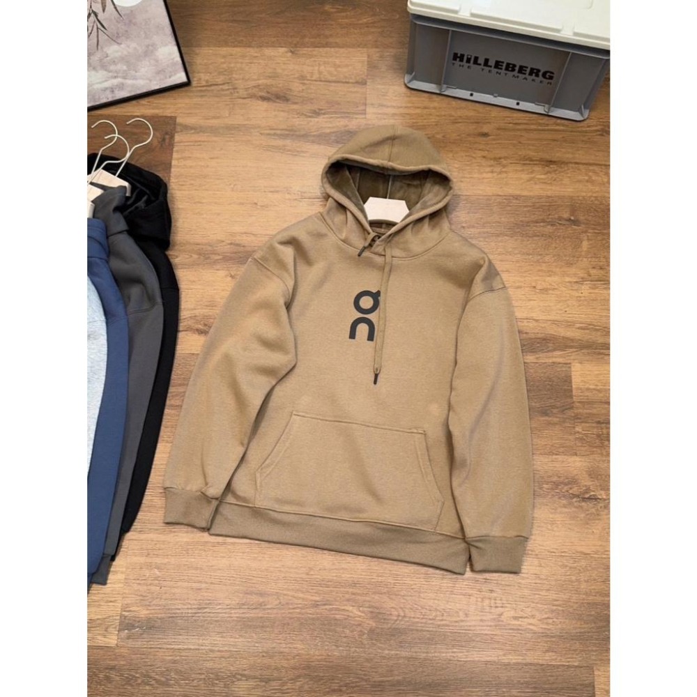 【季得運動】on昂跑秋冬新款連帽刷毛帽T 5色 *M-3XL。509124C-細節圖2