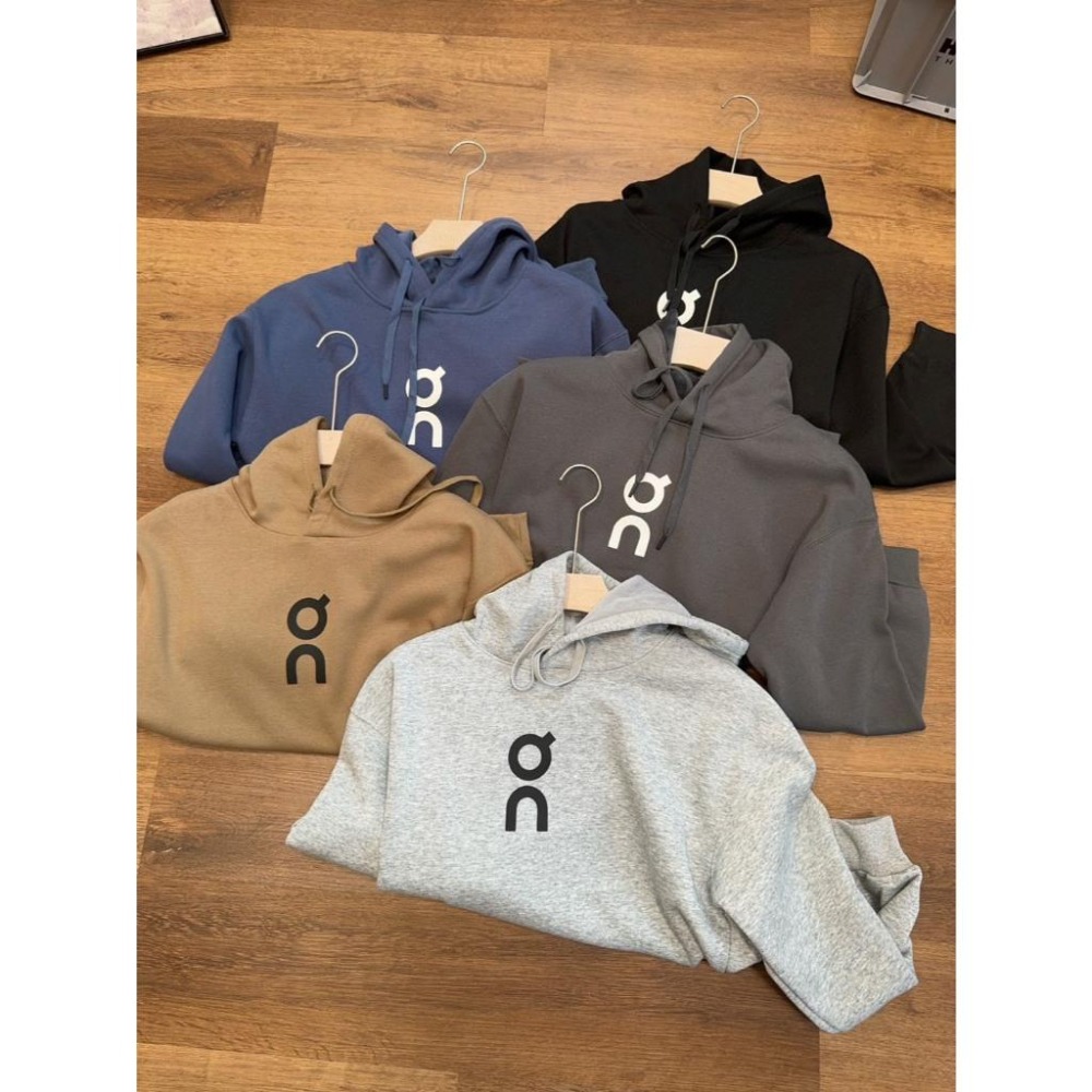 【季得運動】on昂跑秋冬新款連帽刷毛帽T 5色 *M-3XL。509124C-細節圖7