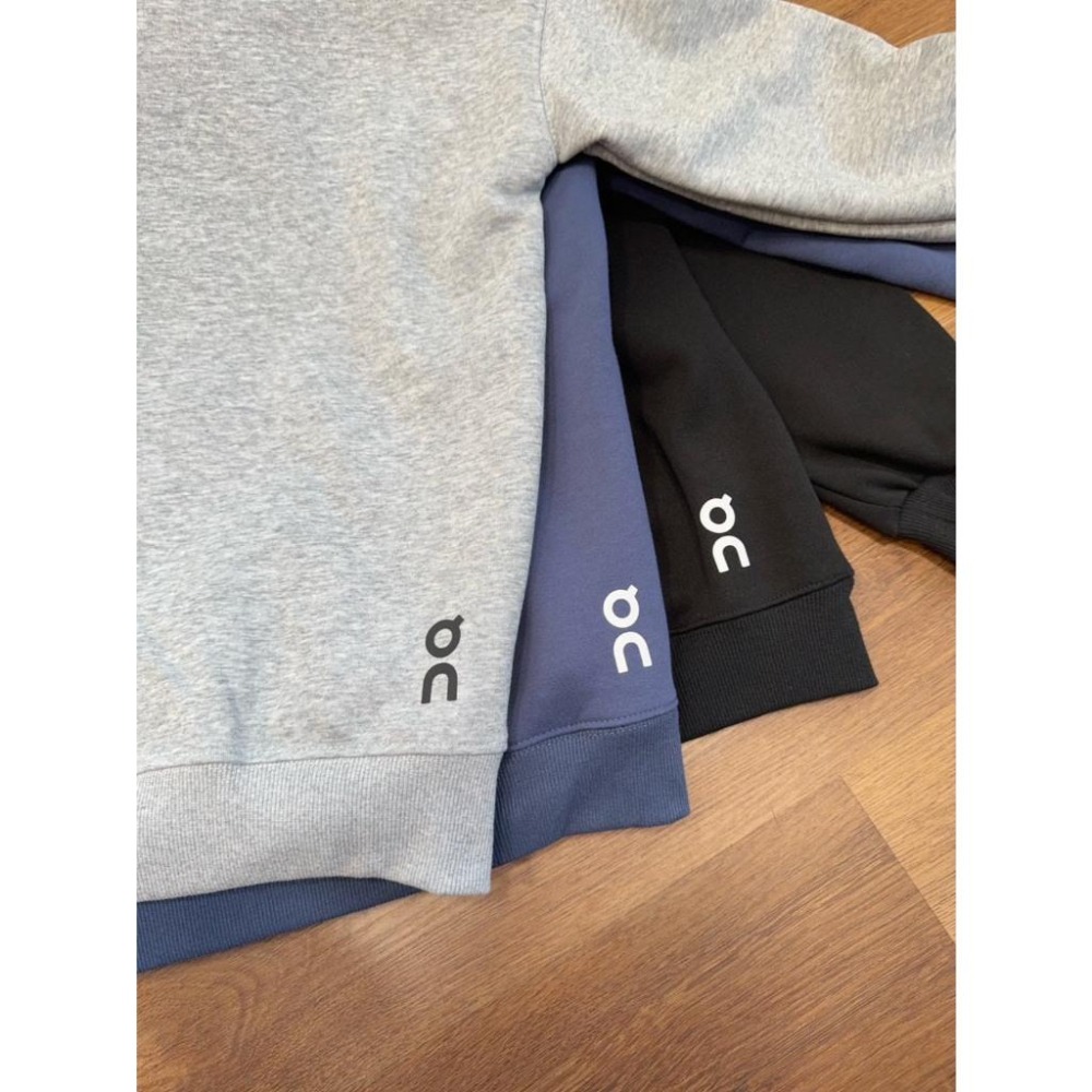 【季得運動】on昂跑秋冬新款連帽刷毛帽T 5色 *M-3XL。509124C-細節圖9