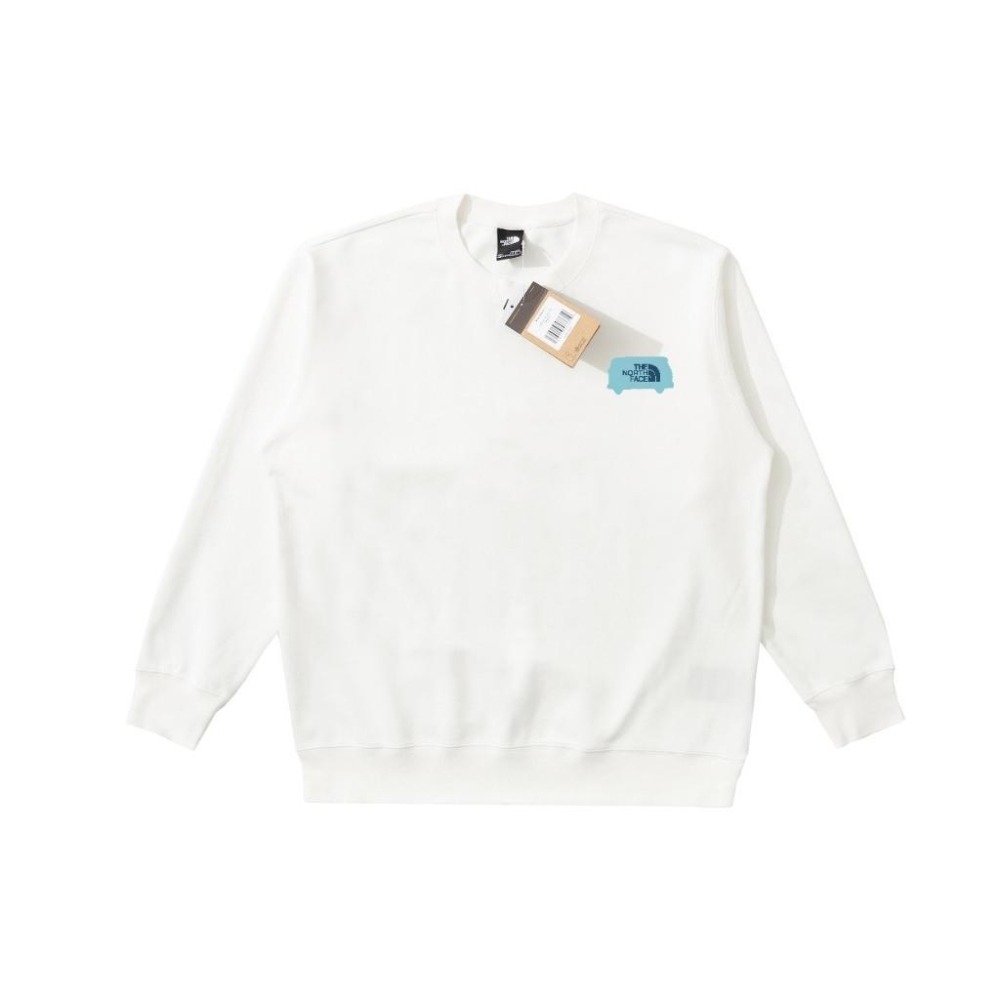 【季得運動】TheNorthFace北面汽車巴士趣味印花戶外休閒長T 黑白卡其*S-2XL。50957C-細節圖6