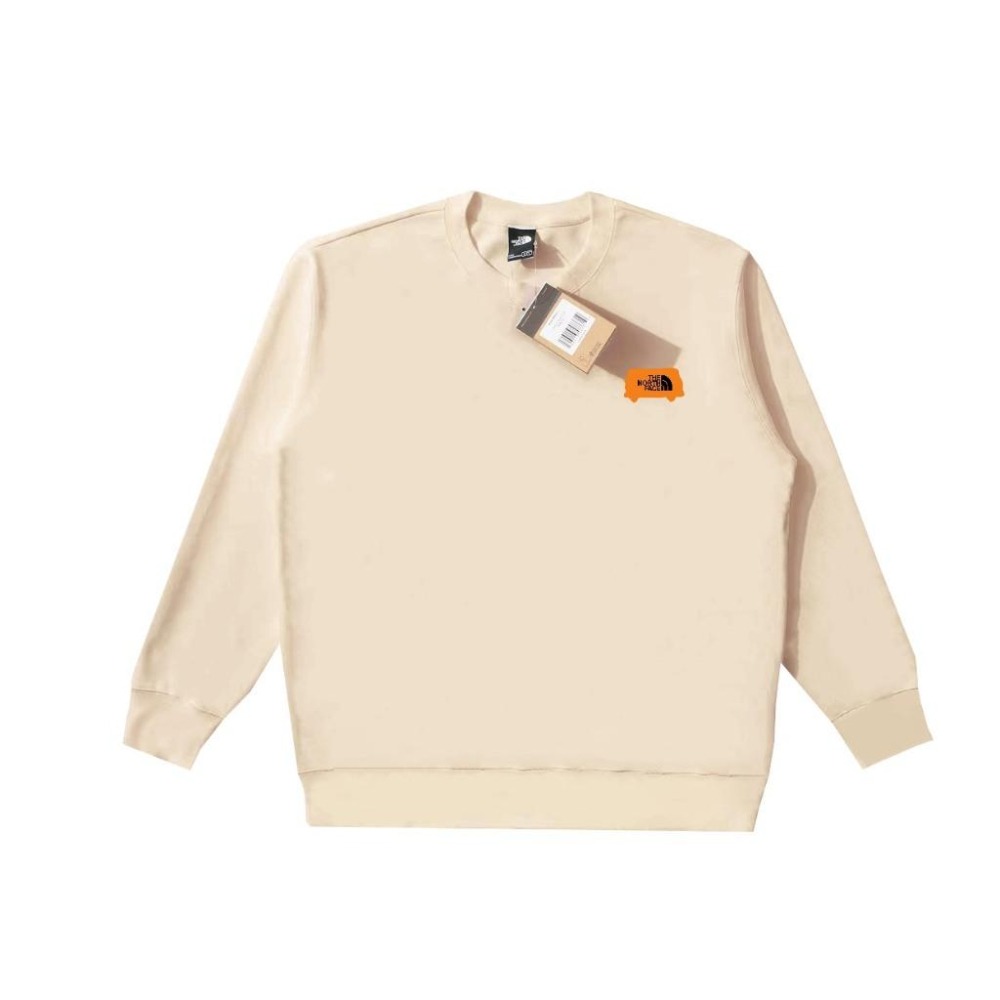 【季得運動】TheNorthFace北面汽車巴士趣味印花戶外休閒長T 黑白卡其*S-2XL。50957C-細節圖8