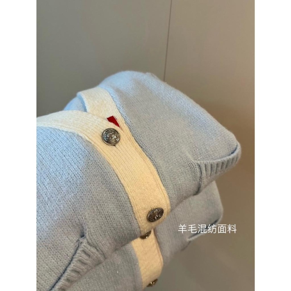 【季得運動】Thom Browne  新款拼接撞色奶藍短版外套 *S-L。50985C-細節圖7